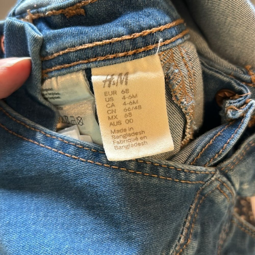 H&M kid denim overalls - Picture 6 of 7